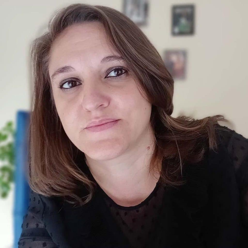 Imagen de la autora y copywriter, Fátima Candelas